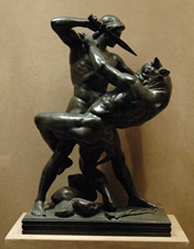Theseus and the Minotaur - Antoine-Louis-Barye, 1840